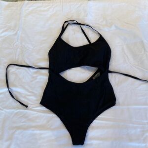 GymShark expose Swimsuit black one piece Size Small